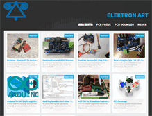 Tablet Screenshot of elektronart.com
